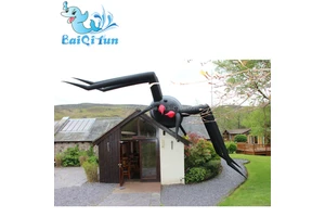 Wholesale Items Horror Decor Mask Halloween Giant Inflatable Spider Halloween Inflatable Outdoor