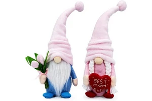 Mothers Day Gnomes Decorations-Mother's Day Best Mom Ever Gift for Adults & Children Christmas Birthday Valentine's Day