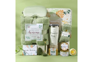 Yahe Fast Delivery Mother's Day & Birthday Gift Set with Scented Candles and Bath Products Thoughtful Gift Idea for Women