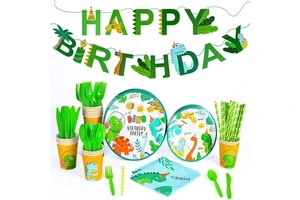 Hot Sale Theme Birthday Party Disposable Decoration Set Supplies Kids Party Supplies Y073
