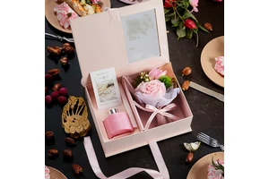 Valentine's Day Romantic Creative Fragrance Diffuser and Floral Fragrance Gift Box 120ml Reed Diffuser Set