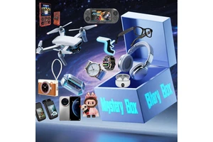 2025 Lucky Electronics Mystery Box 100% Phone Surprise Reviews Lucky Novelty Electronic Accessories Christmas Gift Mystery Box