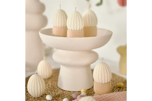 New Product Soy Wax Easter Egg Candle Easter Decorations Set of Easter Gifts Handmade in Vietnam