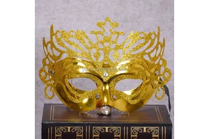 Fashion Glitter Antique Roman Gladiator Venetian Carnival Halloween Party Masks Mens Masquerade Mask