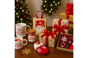 Christmas Promotional Gift Set Custom Logo Holiday Merchandise For Product Launches Trade Fairs Marketing Campaigns And Branding