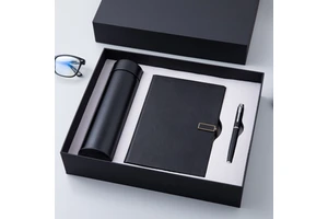 2026 New Ideas Luxury Leather Corporate Gift Set Personalized Business Gift for Men Women Anniversary Father's Day