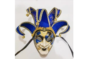 Holiday Party Christmas Masquerade Ball Italy Venice Full Face Masks Manufacturers Direct Wholesale