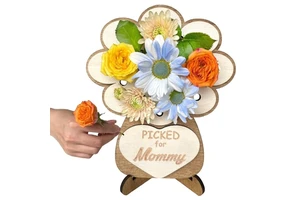 New Mother's Day Gift DIY Mother's Day Hand Picked Flower Holder