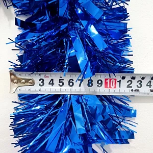 13cm Wide Large Pure Color PET Tinsel Christmas Garlands & Wreaths For Wedding & Birthday Party Decorations & Holidays