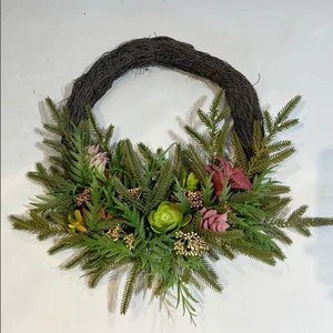Factory Price High Quality Artificial Christmas Wreath Commercial Grade Christmas Decorations Garlands & Wreaths