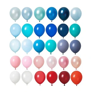 12 Inches Latex Multicolor Assorted Color Rainbow Latex 12inch Balloon Bag Pack Of 100 For Festival Party Decorations
