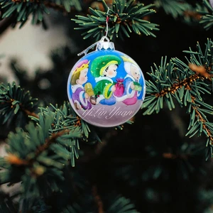 Factory Hot-selling Hand-painted Novelty Pattern Glass Balls, Christmas Decoration Balls