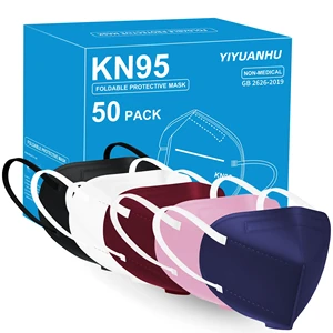 KN95 Respirator Mask (Valve Included) - NIOSH-Approved 95% Filtration Premium Meltblown Fabric Factory Wholesale Bulk Pack