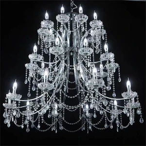 Hot Sale Crystal Chandeliers for Weddings Tables Crystal Bedroom Light European Chandelier
