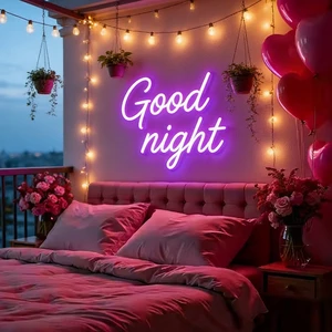 Wedding Decoration Supply Droppshipping Custom Wall logo Led Acrylic Neon Light Neon Sign for Indoor Outdoor