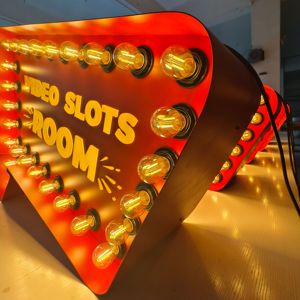 Free design OEM Giant Vintage Red Marquee Letters for Weddings and Event Free Design OEM