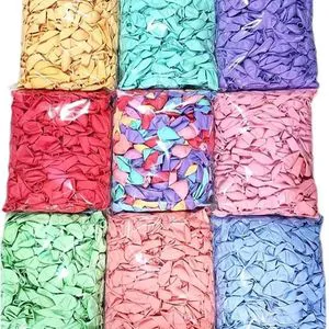 Macaron Latex Balloons Thickened Silk Screen Printed Bulk Pack JY Brand Made China Wedding Bar Opening Birthday Parties Event