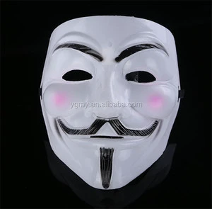 Anonymous Guy Halloween Cosplay Masks