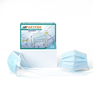 EN14683 Type IIR Half Face Respirator Non-Woven Tie Nose Mask Disposable Cubrebocas Face Maskss For Medical Use