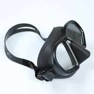Hot Sale Fashion Colorful Popular Silicone Resin Anti-fog Lens Free Diving Spearfishing Adult Waterproof Snorkeling Mask