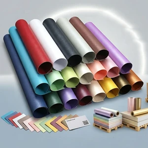 Fu Lam Wholesale Unique Shimmering Pearl Paper Iridescent Finish for Luxury Packaging Wedding Invitations and Photo Prints