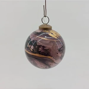 Attractive Customized Christmas Glass Balls Ornaments Handicraft Decorative Hanging Clear Factory Wholesale Price Decor Impex