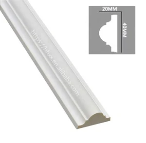 Waterproof European Traditional Decorative Polyurethane Profiles Villa Ceilings Building Cornices Molding Foam PU Ceiling