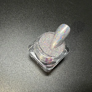 Chromium Light Specular Nail Metallic Effect Powder Holographic Silver Fine Glitter Resin Eco-friendly Sequins Cosmetic Chunky