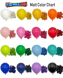 Latex Party Balloons Birthday Decor Supplies Wedding Arch Backdrop 12 Inch Matt