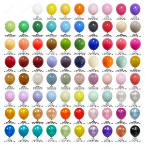 High Quality Wholesale 18inch 36inch Party Latex Helium Balloon Holiday Standard Retro Pastel Macaron Pearl Color Latex Balloons