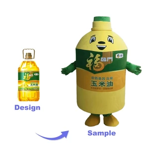 High Quality Artificial Handmade Custom Personalized Costume Campaigns Customized Corn Oil Brand Custom Mascot Suit