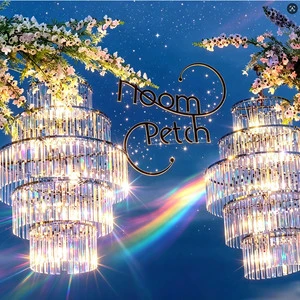 New Wedding Hall Decoration Wedding Chandelier Acrylic Ice Strip Light Crystal Chandelier For Ceiling Light Decoration