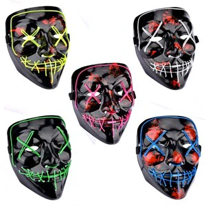 Purge EL LED Party Halloween Festival Mask