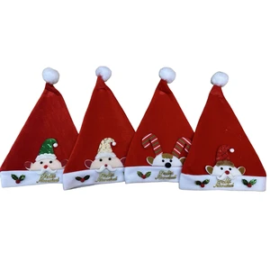 Hot Sale Santa Claus Christmas Hat Plush Hat Santa Claus Hat