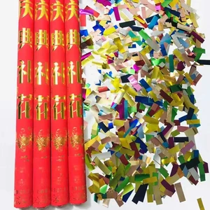Non Flammable Multi Shape Multi Color Confetti Paper Filling Material Safe and Vibrant Party Decoration Supply