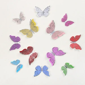 Cake Dessert Decoration 3D Butterflies Home Decor