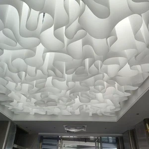 Textured Ceiling Fabric - Custom-made for Hotels, Banquet Halls, Shopping Malls, Clubs, and Guesthouses