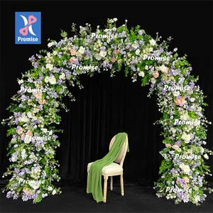 Promise Wholesale Artificial Flower Arch Wedding Flower Arch for Wedding Arch Backdrop Decoration