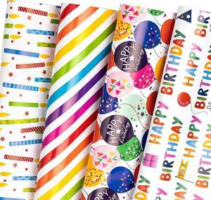 Wholesale Printed Pattern Fashion Design Birthday Custom Gift Wrapping Tissue Cardboard Paper For Packaging