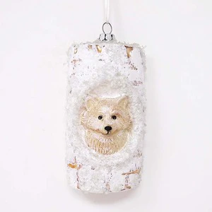 Wholesale new years toys for the christmas tree hole golden fox ornament