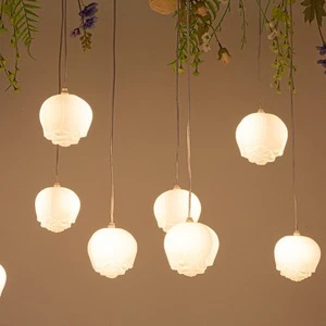 Wedding Stage Decorating Light Wedding Floral Chandelier Wedding Backdrop Led Lights