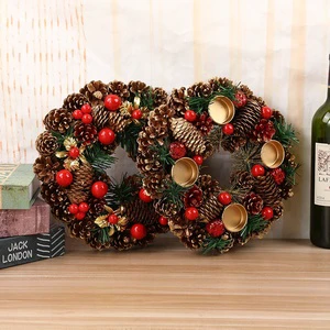 New 27cm handmade Christmas door decoration Christmas wreath