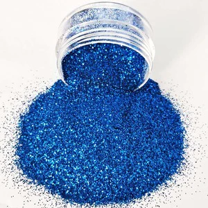 Wholesale J S G B0705 1kg Blue Hexagon PET Sparkling Holiday Supplies