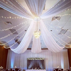 Ceiling Drapes Decoration Wedding New Hanging Ceiling Drapes Backdrop Event Hanging Ceiling Draping