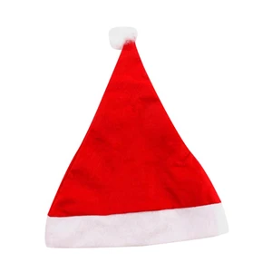 Hot Sale Cheap Price Christmas Decoration Christmas Hat Velvet Felt Santa Hat Xmas Party Hats