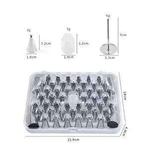 Wholesale Small Variety Of Styles Reusable Cakes Nozzle Cake Decorating Tools