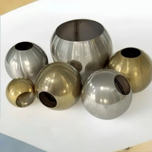 Golden and Silver Hollow Stainless Steel Decorative Balls
