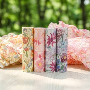 Elegant Emerald Green Romantic Floral Gift Wrapping Design Bouquet Paper for Wedding Decor and Special Occasion Gifts