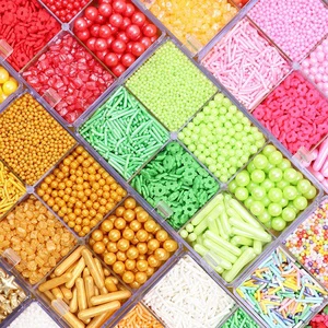 China JIEXI Solid Sprinkle Supplier for Cake Decoration in Bag with Factory Direct Sale