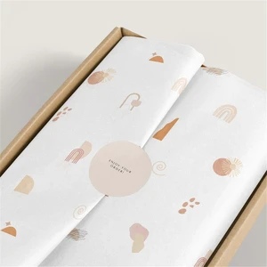 Custom Tissue Paper Gift Wrapping Paper With Company Logo Garment Packaging Paper
